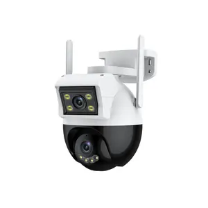 Jortan 4MP Waterppro Camara De Seguranca IP Rede Dupla Multi Lente PTZ Câmera WIFI An Ninh Yoosee App P2P CCTV