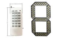 Basket-ball intérieur 24 secondes tableau de bord led basket-ball intérieur télécommande buzzer 2 numériques compte à rebours led horloge de tir