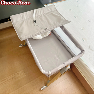 Culla per Neonati Choco Bear a <span class=keywords><strong>Basso</strong></span> Prezzo, <span class=keywords><strong>Lettino</strong></span> Moderno Portatile Senza Necessità di Installazione - Product Image 3