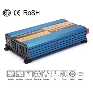 pure sine wave power inverter 12v 24V48v to 220V 230V 300W to 6000W