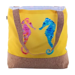 Borsa in sughero e RPET per merchandising sostenibile - Product Image 1