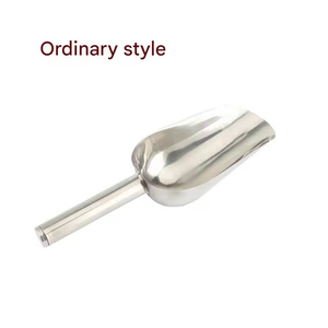 Pala para Hielo de Acero Inoxidable con Gancho, Pala para Productos Secos para Fiestas, Buffets y Cocina - Product Image 3