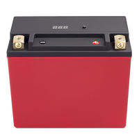 Produsen OEM LFP7B-4 UN38.3 12.8v keamanan kapasitas sebenarnya memulai sepeda motor baterai Lithium paket baterai Ion