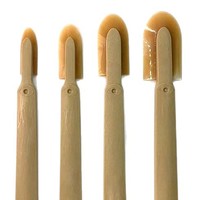 Grattoir à mastic en matériau PUP grande taille, raclette de calfeutrage pour murs extérieurs, outil de lissage et de finition des bords de verre, kit de jointoiement pour