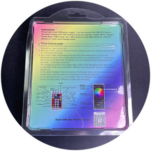 Ngoài trời IP65 5M 10M lễ hội Giáng sinh kỳ nghỉ điện thoại thông minh ứng dụng điều khiển RGB thay đổi màu sắc dẫn đèn dây - Product Image 5