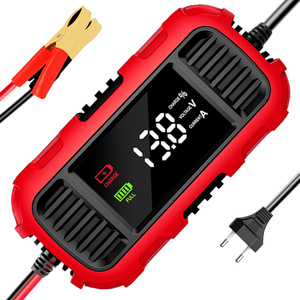 Cargador de Batería Inteligente para Automóvil de 12V, Carga Lenta Totalmente Automática para Baterías de Plomo-Ácido - Product Image 6