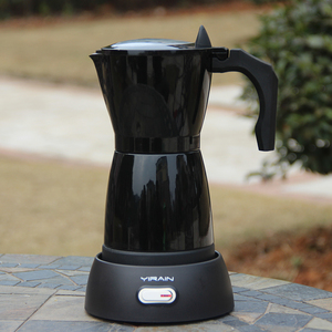Cafetera eléctrica de aluminio para el hogar, máquina de café expreso de 6 tazas, 300ml, 220V, cafetera <span class=keywords><strong>moka</strong></span>, percolador Latte - Product Image 4