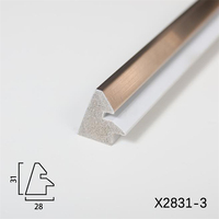 Perfiles de Moldura Decorativos de Plástico EPS Ecológicos de Alta Calidad Marca Oudu, Modelo X2831, para Arte en Lienzo y Óleo, Venta al Por Mayor