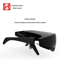 Dispositif VR chinois, design intelligent, lunettes 3D, structure robuste, à porter sur la tête