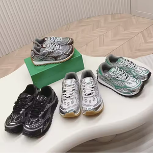 Baskets de mode unisexe 2026, nouvelle collection, design de créateur, haute qualité, BV, lumineuses, à lacets, souples, nouveau style de bout, chaussures Bottegas Venetas - Product Image 1