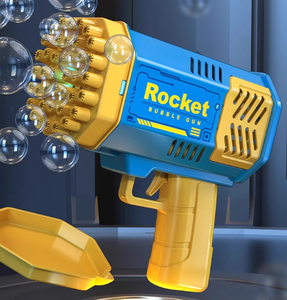 맞춤형 다용도 유니섹스 버블건 40홀 ABS 플라스틱 야외 장난감 어린이 파티용 및 선물용 - Product Image 1