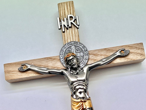 ไม้กางเขนแขวนพระเยซูสร้างแรงบันดาลใจทางศาสนา inri - Product Image 4