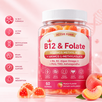 Complément Alimentaire OEM en Gommes : Méthylcobalamine 5000 µg avec L-Méthylfolate 680 µg, B6, Choline TMG et Ashwagandha