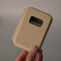Emballages en pulpe moulée biodégradable, boîtes en carton ondulé personnalisées pour savons, bougies et huiles essentielles, portefeuilles souvenirs et cadeaux DIY