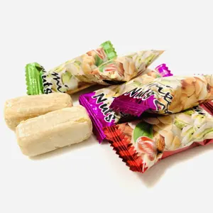 Vente en gros Assortiment de noix halal Bonbons croustillants Emballage individuel Confiserie Amandes croquantes aux arachides