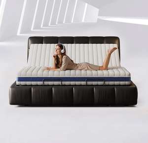 <span class=keywords><strong>Cadre</strong></span> <span class=keywords><strong>de</strong></span> <span class=keywords><strong>lit</strong></span> électrique intelligent flottant entièrement automatique HOT 1m8 en acier inoxydable, <span class=keywords><strong>lit</strong></span> double réglable en apesanteur pour petits espaces - Product Image 3