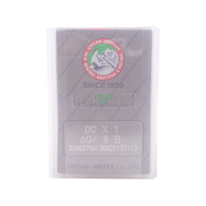Aiguille de machine à coudre Organ Dc X 1 60 8 B pour surjetage et finition de vêtements - Product Image 1