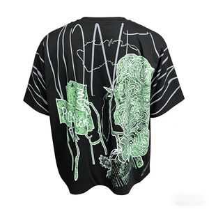 Camisetas de Hombre de Manga Corta con Cuello Redondo, Estampado Gráfico de Personajes, 230GSM, Alta Calidad - Product Image 2