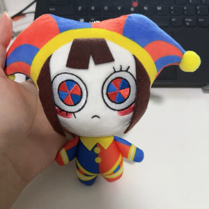 Poupée en coton numérique Clown de Cirque Pamni 10cm, Pendentif en peluche <span class=keywords><strong>2D</strong></span> Jax pour les 8-13 ans, Origine Guangdong - Product Image 2