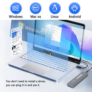 Thunderbolt 320GbpsアルミニウムM.2 Pcie Nvme20GbpsタイプCSsd外部ケース - Product Image 6