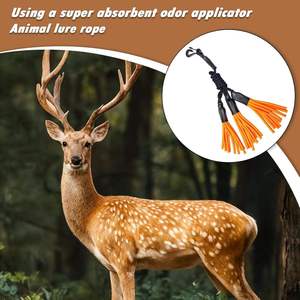 Cuerda Portátil Impermeable para Atraer Ciervos con Aroma, Aplicador <span class=keywords><strong>de</strong></span> Olor, Cuerda <span class=keywords><strong>de</strong></span> Caza para Exteriores, Poliéster, Todas las Estaciones, Empaquetado - Product Image 4
