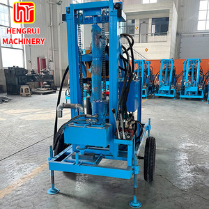 Pompe à boue Compresseur d'air Big Drill Rig <span class=keywords><strong>Artesian</strong></span> Well Drilling Rig for Water Well Drilling Rig China Portable Impact Rotary Type - Product Image 1