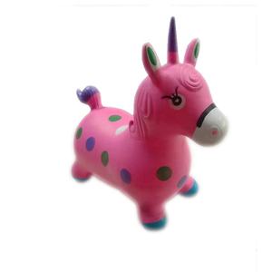 Vente chaude Jouets Animaux Sautants gonflable adapté aux besoins du client de saut rose <span class=keywords><strong>licorne</strong></span> pour les enfants - Product Image 4