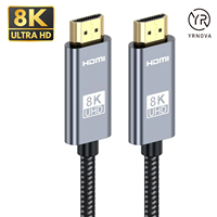 Câble en nylon tressé 5A à charge rapide pour ordinateur, téléviseur, console de jeu PS5, appareil photo - Vente en gros usine