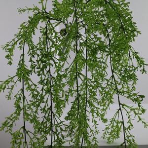 กิ่งหลิวประดิษฐ์หลากสีสัน ยาว 65 ซม. กิ่งหลิวพลาสติกสีสันสดใสสำหรับตกแต่งรั้วผนังกลางแจ้งอย่างมีชีวิตชีวา - Product Image 6