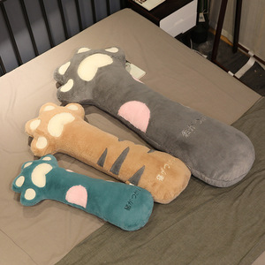 Nuove pelli di peluche <span class=keywords><strong>zampa</strong></span> di gatto cuscini morbidi cuscini morbidi e comodo cuscino per dormire per ragazze e bambole che dormono - Product Image 2