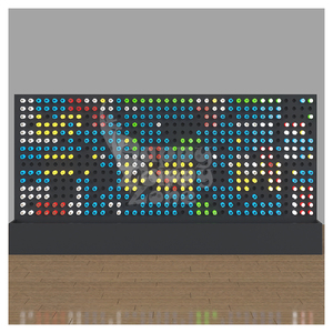 Panneau mural sensoriel coloré <span class=keywords><strong>Lite</strong></span> <span class=keywords><strong>Brite</strong></span> tendance pour enfants, équipement de jeu interactif personnalisable en couleur et taille pour centres commerciaux - Product Image 5