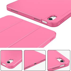 Funda protectora plegable de tres partes con soporte, ranura para lápiz y cierre magnético para iPad 10, compatible con iPad Air. - Product Image 3