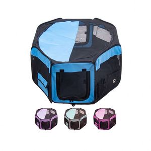 High Quality Durable Sturdy Frame Pet Dog Cat Soft Sided Cage Scratch Resistance Breathable Pet Playpen - Product Image 4