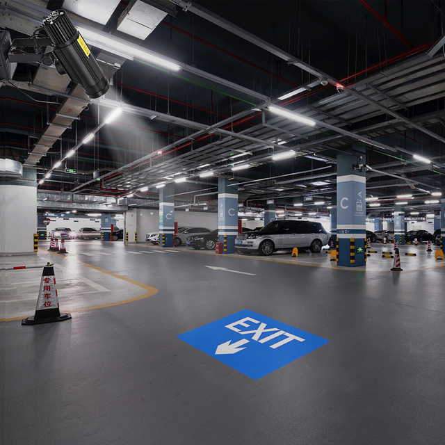 Remote Control Celling Custom Logo Projector Light Waterproof Static Led Lights for Caution Warning