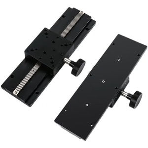 Plateau coulissant linéaire manuel de petite taille, table mobile unidimensionnelle, combinaison flexible de <span class=keywords><strong>XYZ</strong></span> - Product Image 6