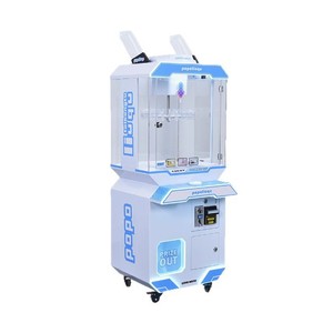 Mini machine à griffes commerciale à monnayeur pour enfants, petite, entièrement transparente, en fer, pour une personne, attrape-poupées d'arcade - Product Image 5