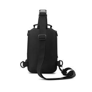 WePower Bolso de pecho para hombre, bolso cruzado de nailon, color sólido, uso diario, primavera 2023 - Product Image 1