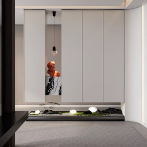 Mobile Contenitore Moderno Personalizzabile in Legno per Soggiorno con <span class=keywords><strong>Scarpiera</strong></span> Salvaspazio per Arredamento Casa, Hotel e Villa - Product Image 4