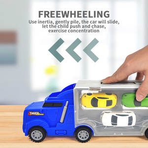 Modèle <span class=keywords><strong>de</strong></span> voiture <span class=keywords><strong>de</strong></span> <span class=keywords><strong>pompier</strong></span> en gros 1/64 dans un <span class=keywords><strong>camion</strong></span> <span class=keywords><strong>de</strong></span> rangement portable, trois petites voitures miniatures moulées sous pression, voitures miniatures réalistes à bas prix - Product Image 5