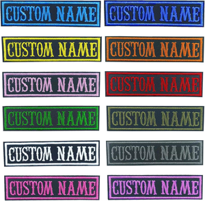 사용자 정의 이름 패치 로고 후크 및 루프 벨크로 자수 배지 백팩에 대한 도매 모랄레스 패치에 킨더 가든 아이언 - Product Image 4