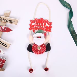 Accesorios para Puertas, Decoración Navideña para Pared, Adornos Festivos de Santa Claus - Product Image 2