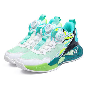Cema vente en gros de baskets d'entraînement de <span class=keywords><strong>basket</strong></span>-ball respirantes pour garçons chaussures de sport à boutons rotatifs pour les écoliers pour le printemps - Product Image 4