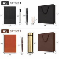 Notizbuch Wasserflasche Stift Premium Kunden-Geschenkset Geschäftsgeschenke Executive-Geschenke Markengeschenke Firmengeschenke