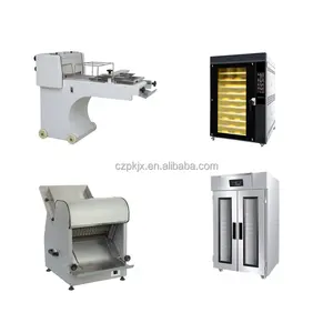 Máquina de fazer pão de hambúrguer automática personalizada profissional, equipamento rotativo para prova de massa de forno e pão