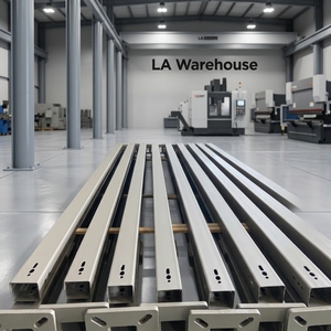 <span class=keywords><strong>Poteau</strong></span> d'éclairage commercial extérieur en acier carré de 20 pieds et 4 pouces, calibre 11, avec boulons d'<span class=keywords><strong>ancrage</strong></span> et gabarit pour luminaire LED de type shoebox - Product Image 6