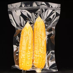 Promosyon özel baskılı temizle yüksek bariyer gıda mısır vakum şeffaf torbalar için isı sızdırmazlık plastik ambalaj torbalar - Product Image 3