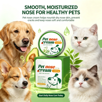 Crème pour le nez formulée par des vétérinaires, facile à appliquer, crème hydratante pour le nez, vente en gros