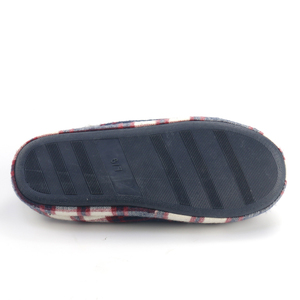 Slip on forrado de felpa de felpa de espuma de memoria cálida de invierno para mujer <span class=keywords><strong>Zapatillas</strong></span> de interior de cuadros a cuadros - Product Image 6