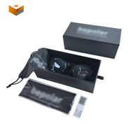 Boîte à lunettes de luxe avec couvercle et base en papier, personnalisable, pour lunettes de soleil, emballage cadeau pour lunettes optiques, emballage de vente au détail