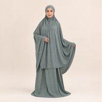 Ensemble de prière Mukena Calyssa pour femmes, vêtements islamiques modestes pour tous les jours